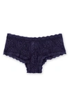 Hanky Panky Signature Lace Boyshorts In Navy Blue