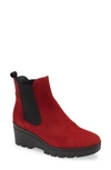 Toni Pons Radom Wedge Chelsea Boot In Vermell