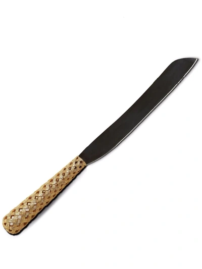 L'objet Braid Serrated Knife In Silber