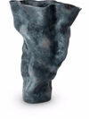 L'objet Timna Porcelain Vase (56cm) In Blau