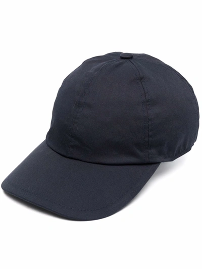 Sunnei Embroidered Logo Cap In Blau