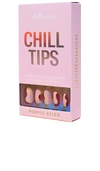 CHILLHOUSE PURPLE REIGN CHILL TIPS PRESS-ON NAILS,CLLH-WU1