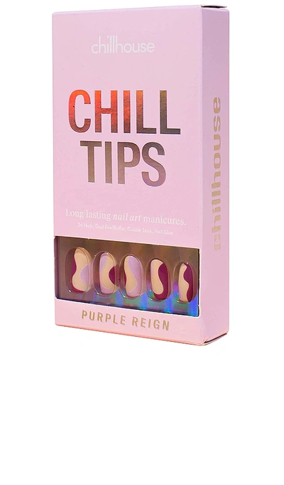 Chillhouse Purple Reign Chill Tips Press-on Nails