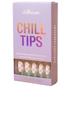 CHILLHOUSE CHECKED OUT CHILL TIPS PRESS-ON NAILS,CLLH-WU5