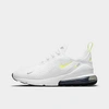 Nike Air Max 270 Sneaker In White/volt