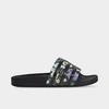 Adidas Originals Adidas Women's Adilette Slide Sandals In Black/black/black