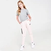 Nike Kids'  Girls' Sportswear Tech Fleece Jogger Pants In Pink Foam/heather/black