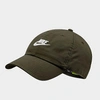 Nike Sportswear Heritage86 Futura Washed Hat In Rough Green/rough Green/white
