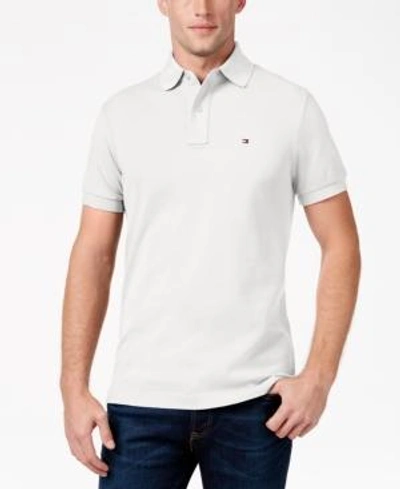 Tommy Hilfiger Men's Big & Tall Classic-fit Ivy Polo In Classic White