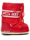 Moon Boot Red Icon Low Snow Boots In Red