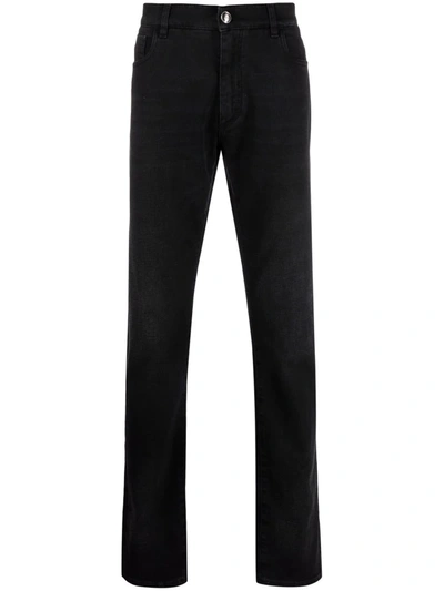 Billionaire Wolf Straight-cut Jeans In Black