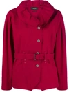 ISABEL MARANT DIPAZO BELTED WIDE-COLLAR JACKET