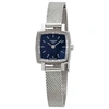 Tissot Lovely Square Quartz Blue Dial Ladies Watch T058.109.11.041.00 In Blue