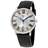 Tissot Carson Premium Quartz Silver Dial Watch T122.410.16.033.00 In Black / Blue / Silver