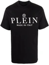 PHILIPP PLEIN MADE IN ITALY LOGO-PRINT T-SHIRT