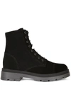 Giuseppe Zanotti Jerico Lace-up Boots In Schwarz