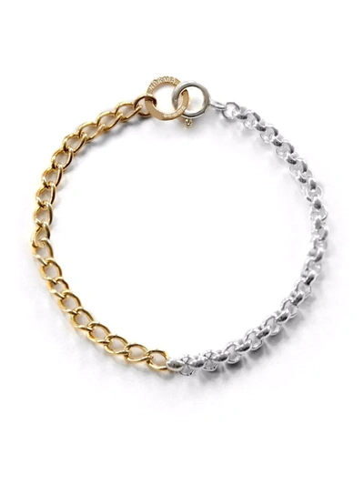 Norma Jewellery Aquila Two-tone Bracelet In Gold