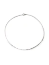 Norma Jewellery Crux Mix Chain Necklace Silver In Silber