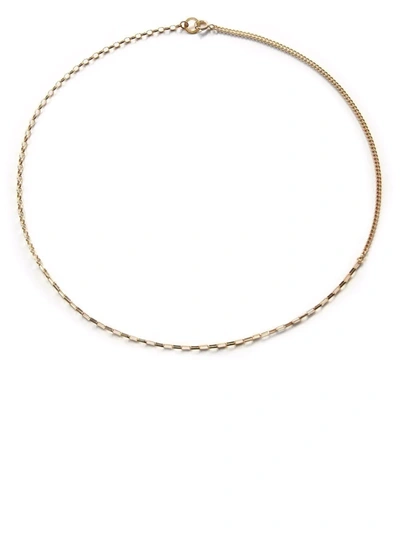 Norma Jewellery Crux Mix Chain Necklace Gold