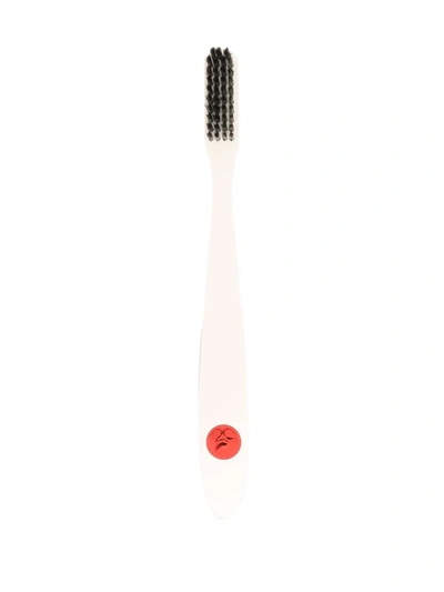 Off-white Face Logo Toothbrush In Weiss