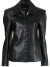 LOW CLASSIC CLASSIC COLLAR LEATHER JACKET