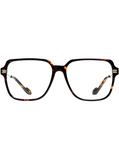 Gentle Monster Jeff T1 Square-frame Glasses In Nude