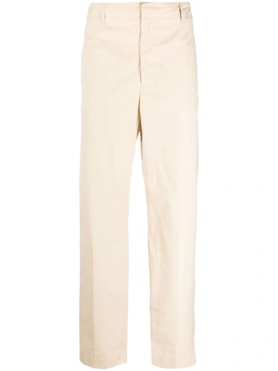 Ambush Beige Straight-leg Trousers