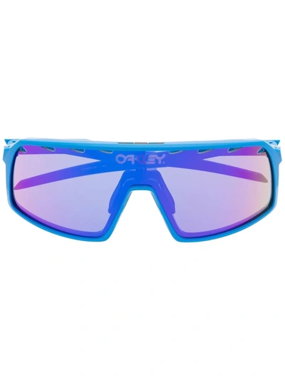 Oakley Mask-frame Sunglasses In Blue