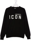 DSQUARED2 INTARSIA-KNIT LOGO JUMPER