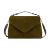 ALBERTA FERRETTI SUEDE LEATHER SHOULDER BAG,AFE7D5UEGEE