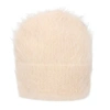 Totême Off-white Alpaca Knit Beanie In Creme