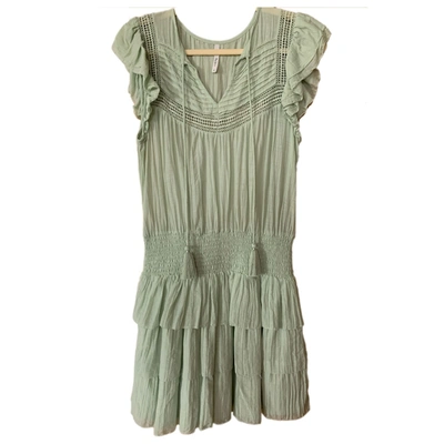 Pre-owned Pepe Jeans Mini Dress In Green