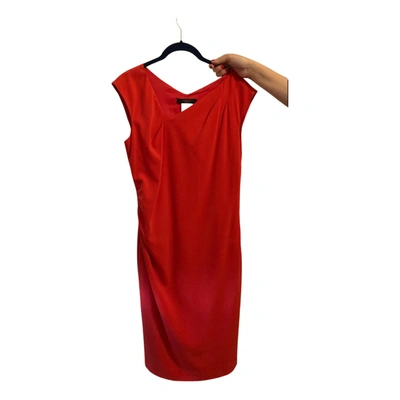 Pre-owned Max Mara Atelier Mid-length Dress In Red