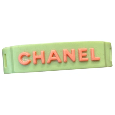 Pre-owned Chanel Bracelet In Green