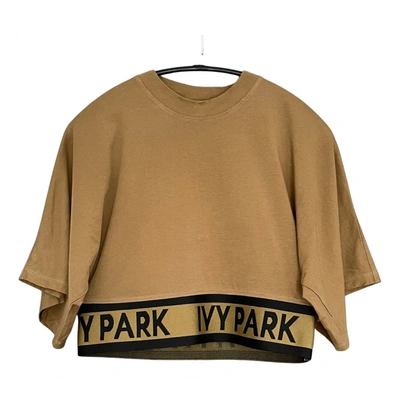 Pre-owned Ivy Park Top In Khaki