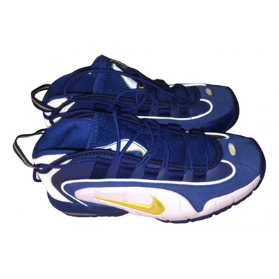 Pre-owned Nike High Trainers In Blue