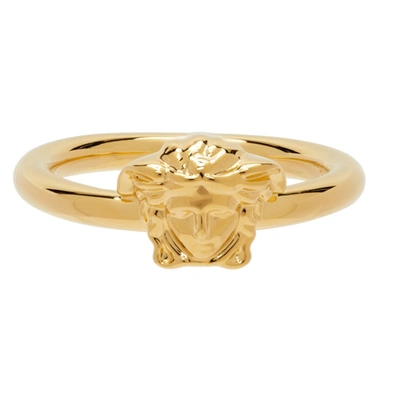 Versace Gold Medusa Ring In D00o Gold