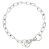 MARTINE ALI SSENSE EXCLUSIVE SILVER GUNNAR 2.0 NECKLACE