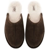 Ugg Scuff Suede Slippers In Brown