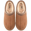 Ugg Scuff Tazman Slippers In Chestnut Suede - Brown