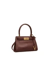 Tory Burch Lee Radziwill Petite Bag In Tempranillo