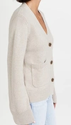 Lisa Yang Neutral Danni Cashmere Cardigan In Sand