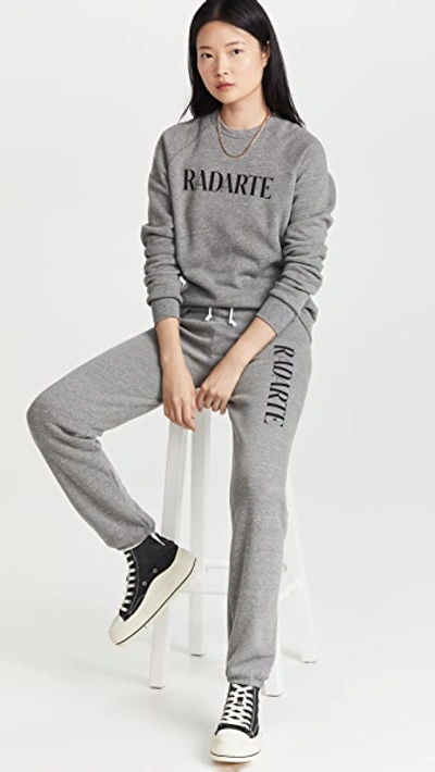 Rodarte Logo运动衫 In Grey