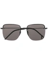 SAINT LAURENT MONOGRAM SL312M SQUARE-FRAME SUNGLASSES,16350638