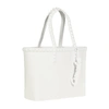 Carmen Sol Seba Mid Tote Borchiona In White