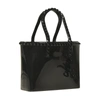 Carmen Sol Seba Mid Tote Borchiona In Black