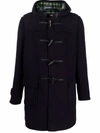 GLOVERALL HOODED DUFFLE COAT
