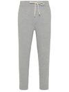 POLO RALPH LAUREN GREY COTTON BLEND PANTS