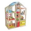 Melissa & Doug Melissa And Doug Hi-rise Dollhouse In Brown