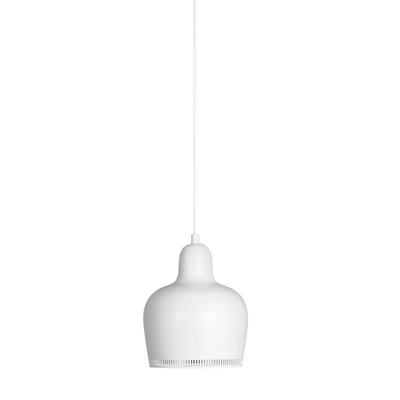 Artek A330s Golden Bell Pendant Light In All White | ModeSens